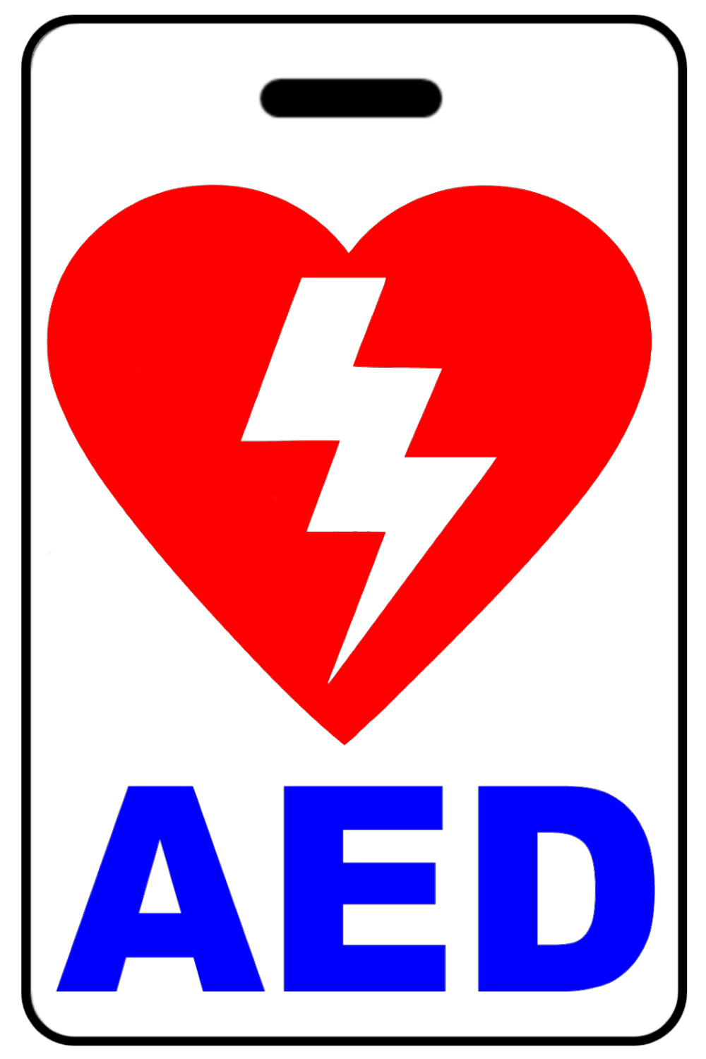 AED, Tag Color: White