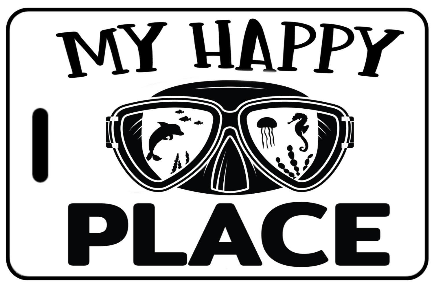 My Happy Place, Tag Color: White