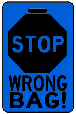 Hi-Viz STOP Brong Bag!