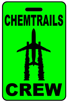 Hi-Viz ChemTrails Crew, Tag Color: Hi-Viz Green