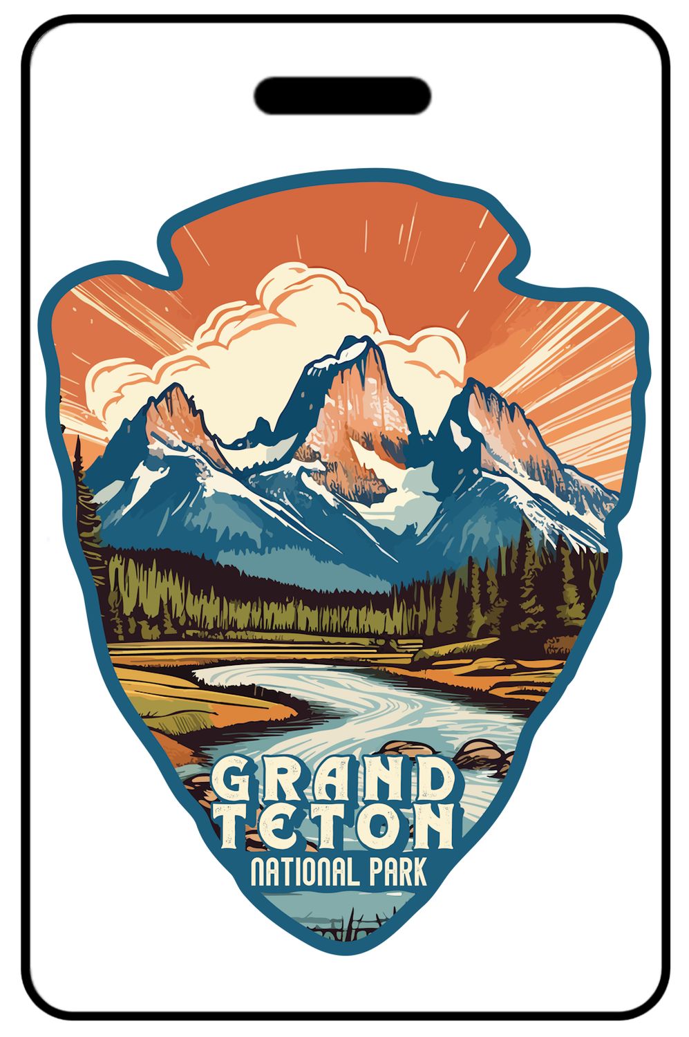 Grand Teton National Park Arrowhead