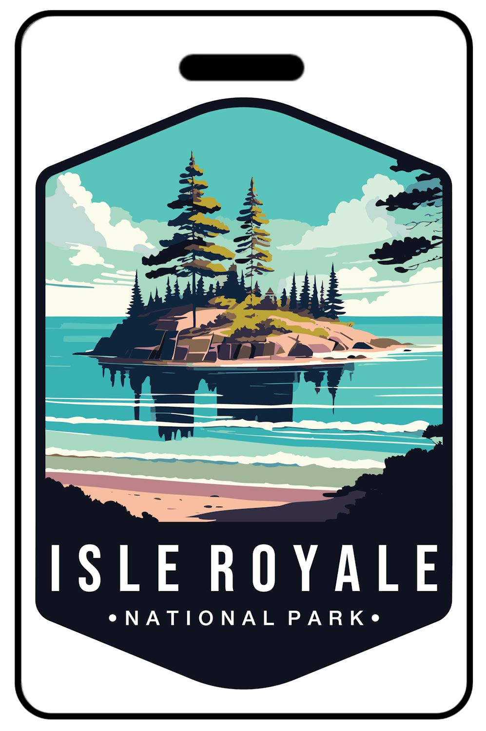 Retro Isle Royale National Park