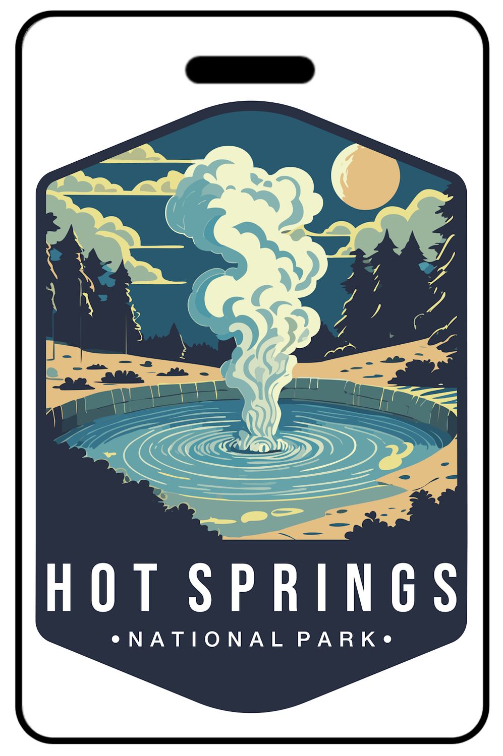Retro Hot Springs National Park