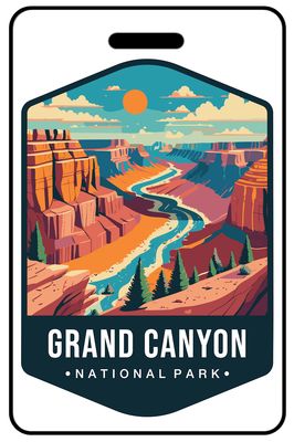 Retro Grand Canyon National Park