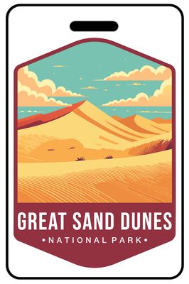 Retro Great Sand Dunes National Park