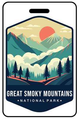 Retro Great Smoky Mountains National Park
