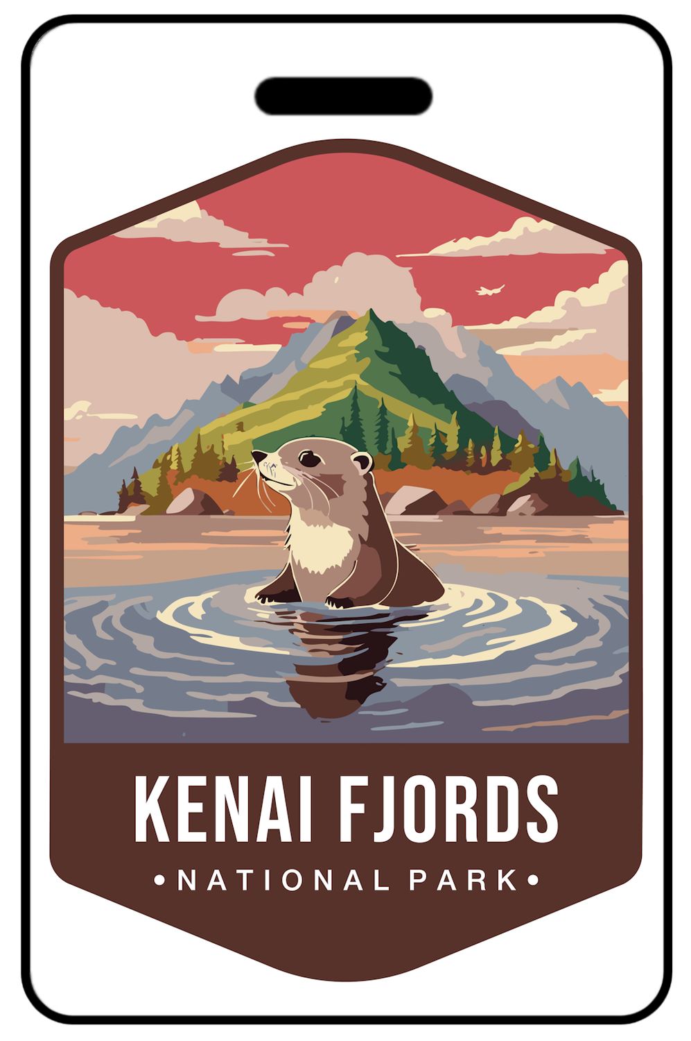 Retro Kenai Fjords National Park