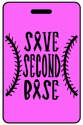 Hi-Viz Pink Save Second Base