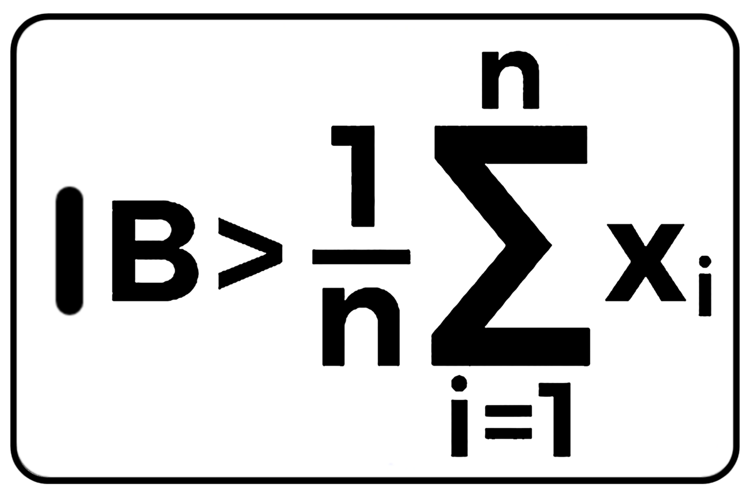 Be Greater Than Average with Black Logo, Tag Color: White