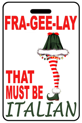 FRA-GEE-LAY Christmas Leg Lamp