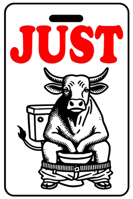 Just Bullshitting with Red Logo