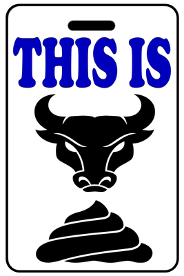 This Is Bullshit with Blue Logo