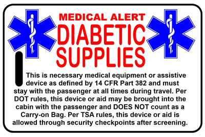 Medical Travel personalized waterproof bag tags