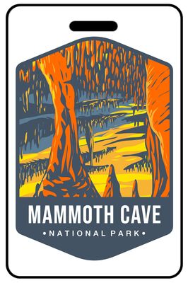 Mammoth Cave National Park personalized national park bag tags