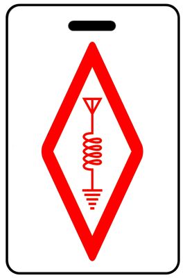 Amateur/HAM Radio with Red Logo