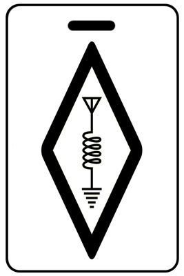Amateur/HAM Radio with Black Logo