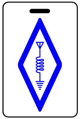 Amateur/HAM Radio with Blue Logo