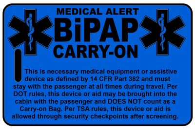 Carry-On Hi-Viz BiPAP