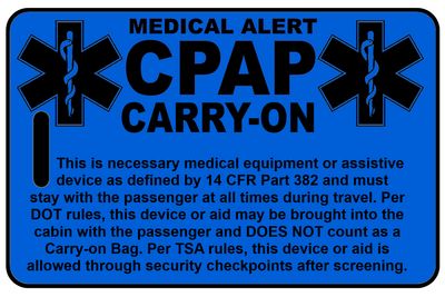 Carry-On Hi-Viz CPAP
