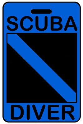 Hi-Viz  SCUBA Diver