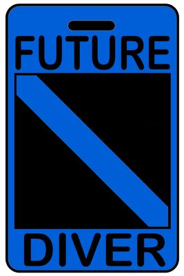 Hi-Viz Future Diver with SCUBA Flag