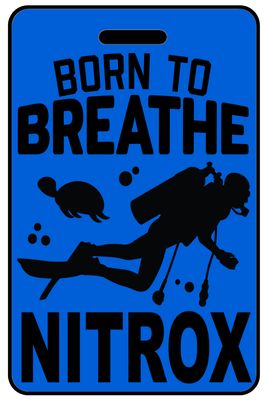 Hi-Viz Born to Breathe NITROX Hi-Viz Born to Breathe NITROX