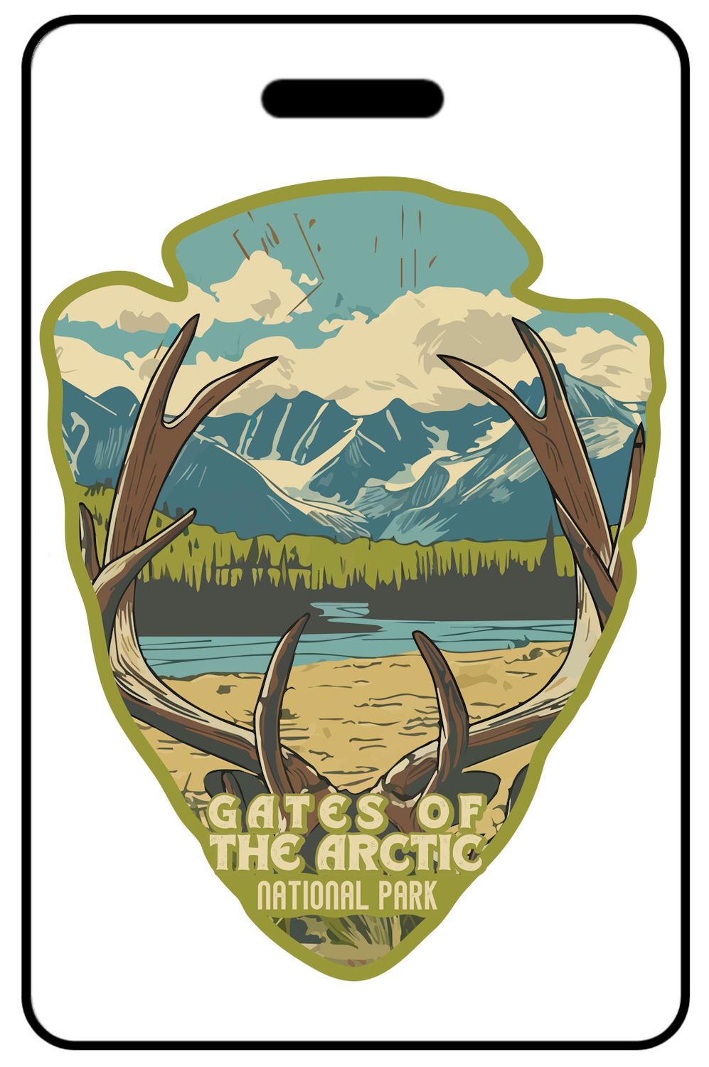 Gates of the Arctic National Park Arrowhead