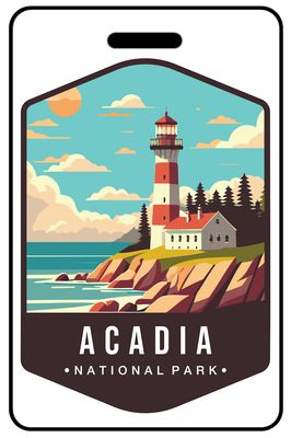 Retro Acadia National Park