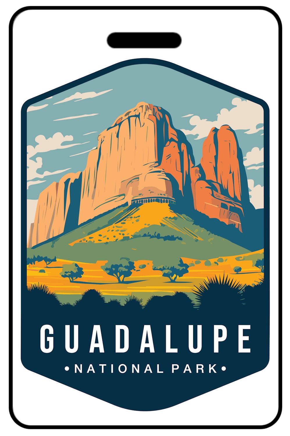 Retro Guadalupe Mountains National Park