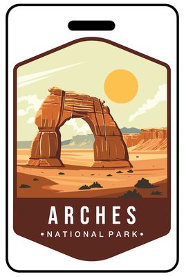 Retro Arches National Park