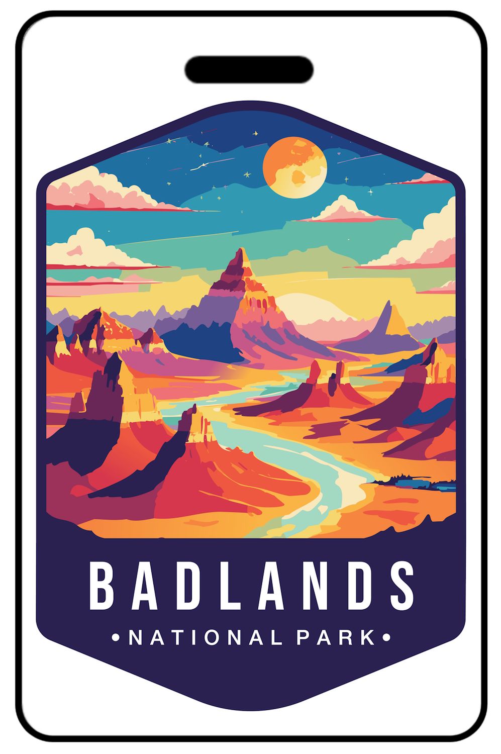 Retro Badlands National Park Retro Badlands National Park