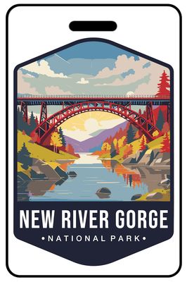 Retro New River Gorge National Park