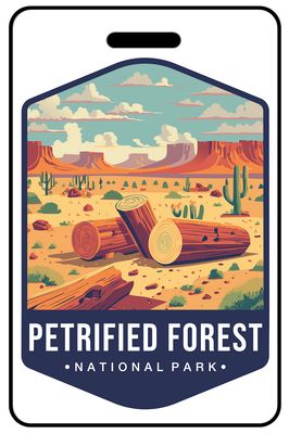 Retro Petrified Forest National Park
