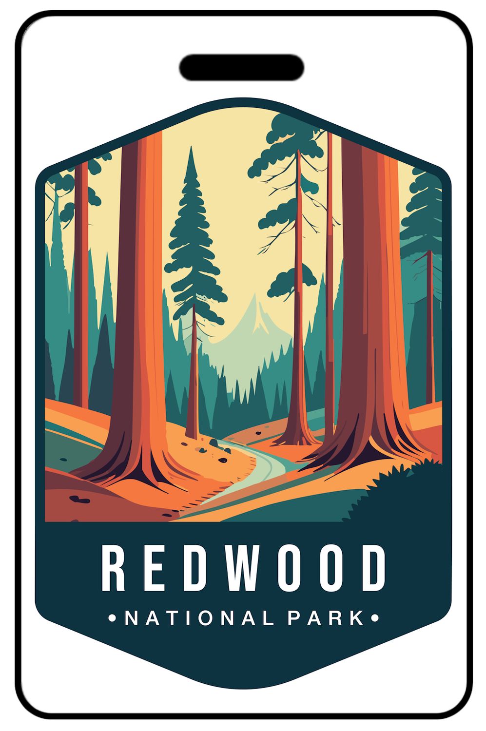 Retro Redwood National Park