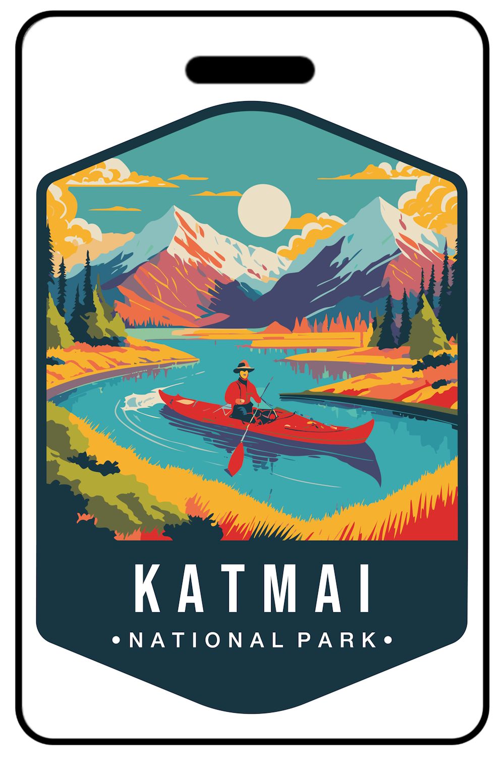 Rretro Katmai National Park