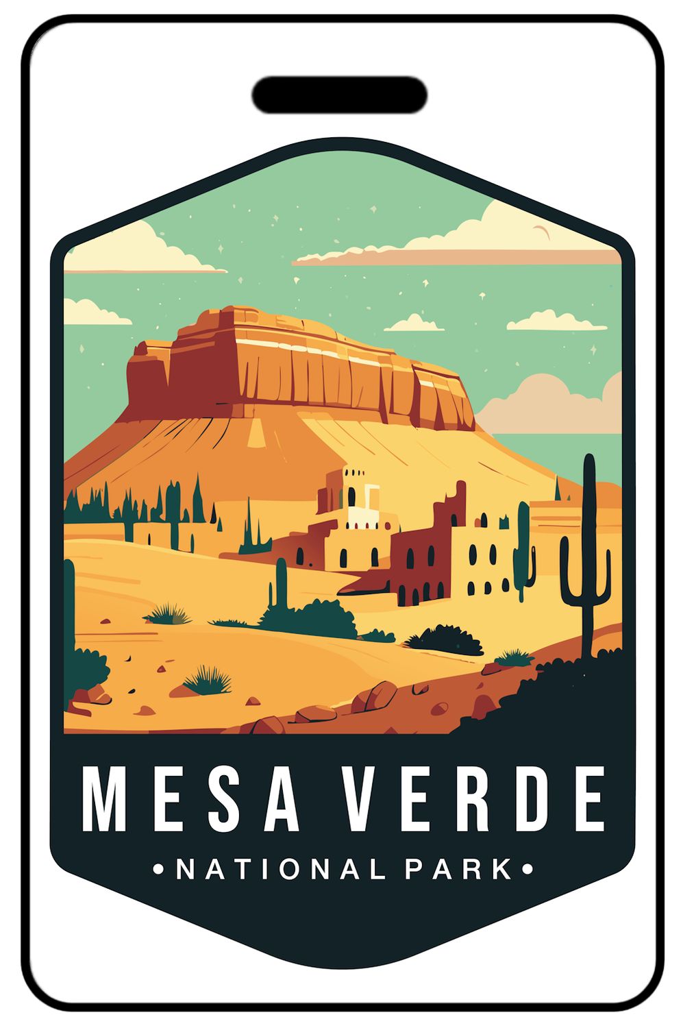 Retro Mesa Verde National Park