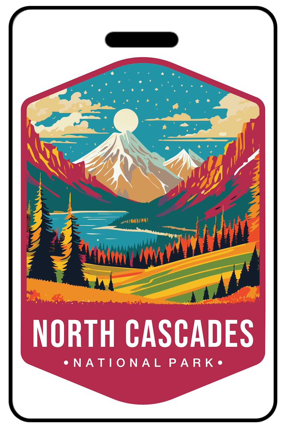 Retro North Cascades National Park