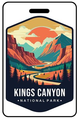 Retro Kings Canyon National Park