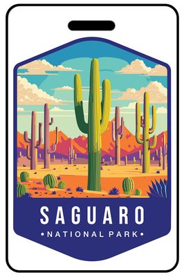 Retro Saguaro National Park