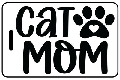 Cat Mom with Paw