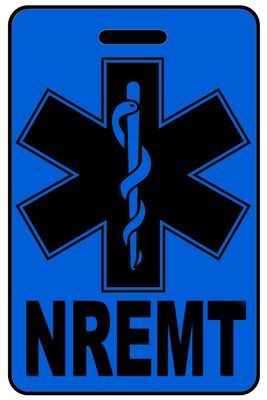 Hi-Viz NREMT with Star of Life