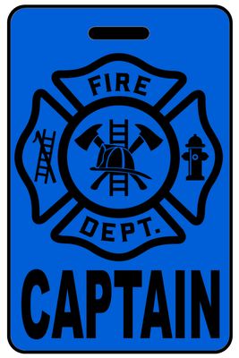 Hi-Viz Captain with Firefighter Cross