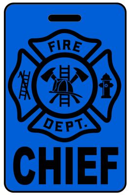 Hi-Viz Chief with Firefighter Cross