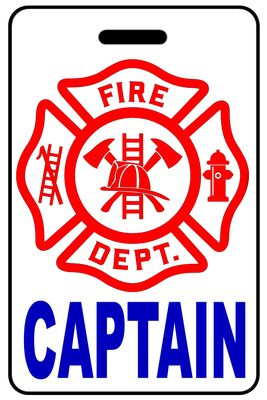 Captain with Firefighter Cross