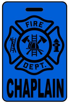 Hi-Viz Chaplain with Firefighter Cross