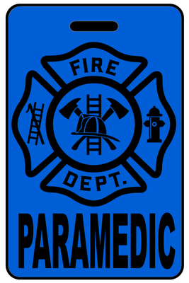 Hi-Viz Paramedic with Firefighter Cross