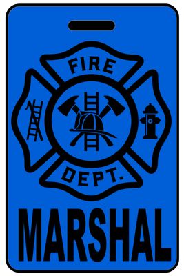 Hi-Viz Marshal with Firefighter Cross Hi-Viz Marshal with Firefighter Cross