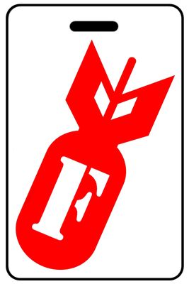 F-Bomb with Red Logo