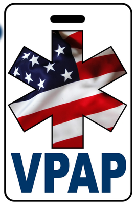 VPAP w/ Patriotic USA Flag Star of Life