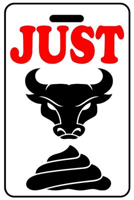 Just Bullshit with Red Logo